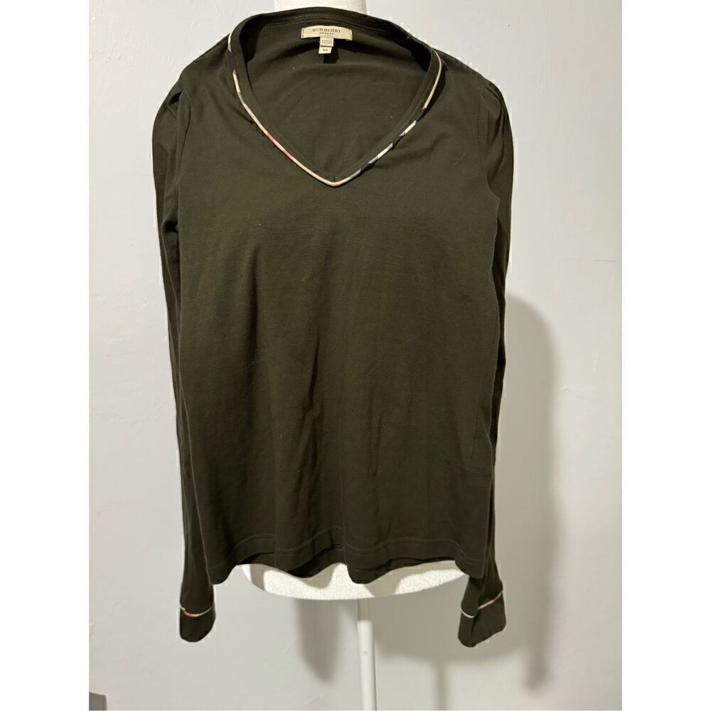Burberry long sleeve top xs